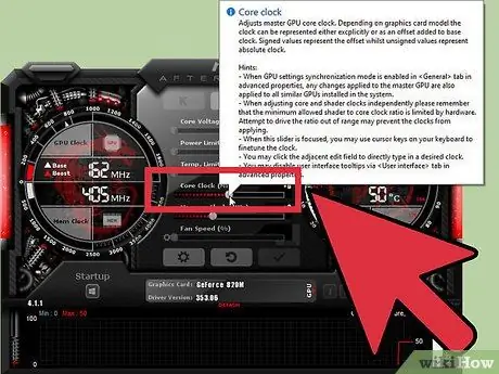 Overclock μια κάρτα γραφικών Βήμα 10