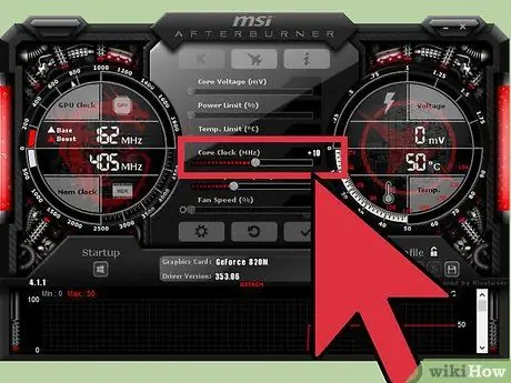 Overclock μια κάρτα γραφικών Βήμα 11