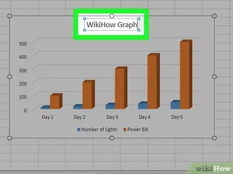 Krijoni një grafik në Excel Hapi 11