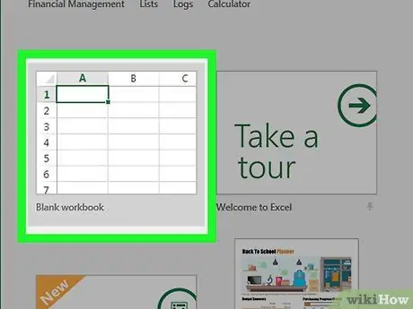 قم بإنشاء رسم بياني في Excel الخطوة 2