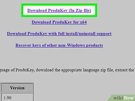 Provjerite ključ proizvoda za Windows 7. korak