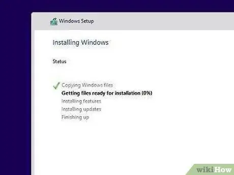 Instalējiet Windows 10 16. darbība