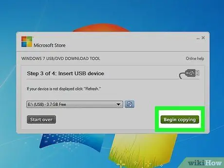 Pokretanje s USB -a u sustavu Windows 7 Korak 4