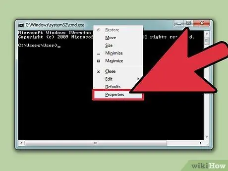 تغییر رنگ در Command Prompt مرحله 8