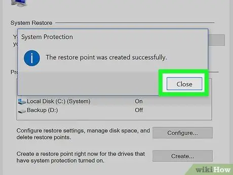 Eseguire un Ripristino configurazione di sistema Passaggio 7