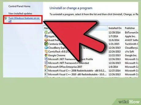 เปิดใช้งาน Telnet ใน Windows 7 ขั้นตอนที่ 3