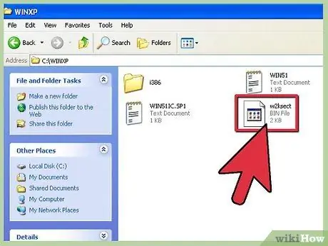 Lag en oppstartbar Windows XP ISO fra en mappe Trinn 6