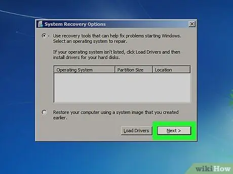 Formatējiet C disku, izmantojot Windows 7, 17. darbība