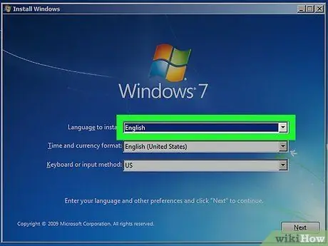 Formateer die C -skyf met Windows 7 Stap 4