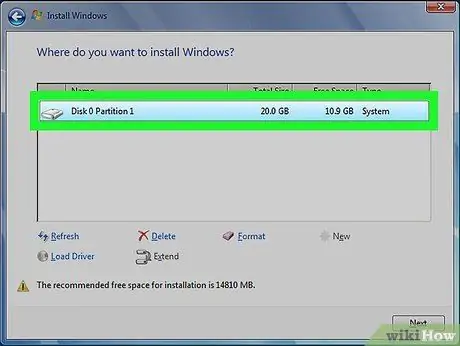 Format the C Drive With Windows 7 Step 9