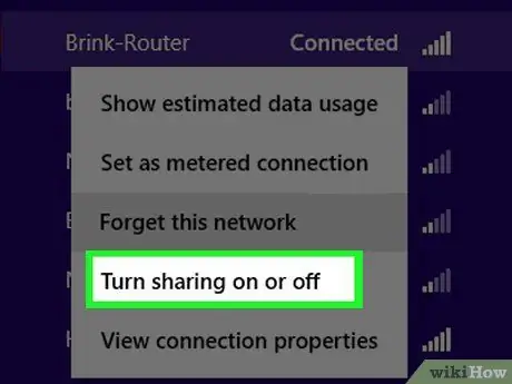 Connecteu-vos a WiFi al Windows 8 Pas 9