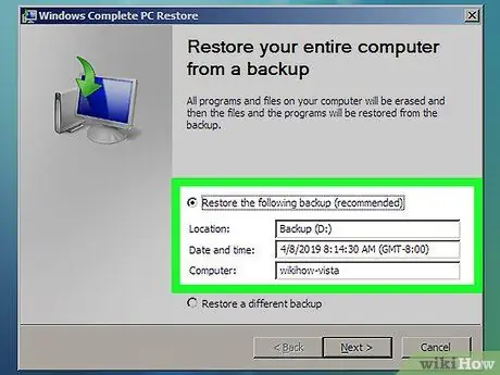 Reset Windows Vista Step 28