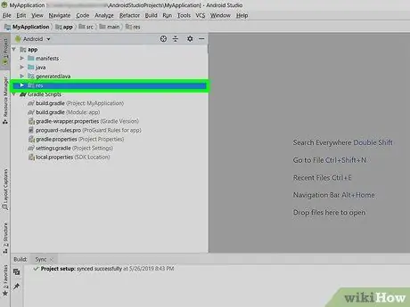 Dodajte slike v Android Studio 6. korak