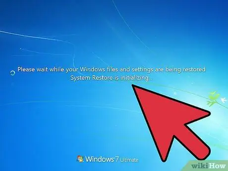 استخدم استعادة النظام على Windows 7 الخطوة 7