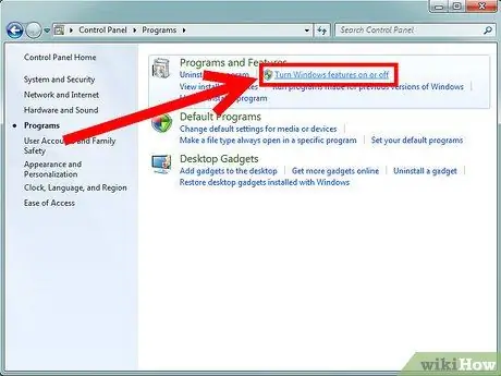 Deshabilite Internet Explorer en Windows 7 Paso 5