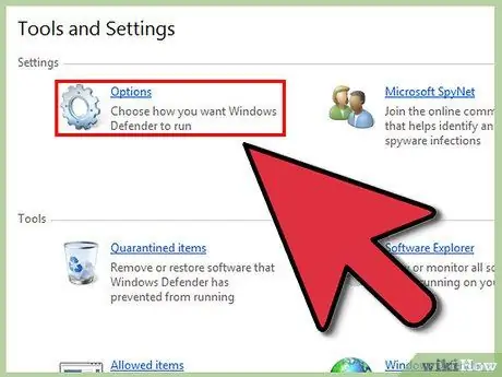 Įjunkite „Windows Defender“12 veiksmą