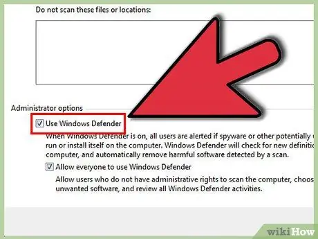 ჩართეთ Windows Defender ნაბიჯი 13