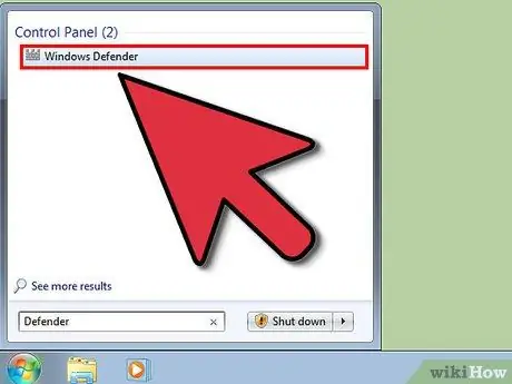 ჩართეთ Windows Defender ნაბიჯი 5