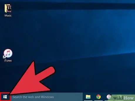 Используйте Windows 10, шаг 1