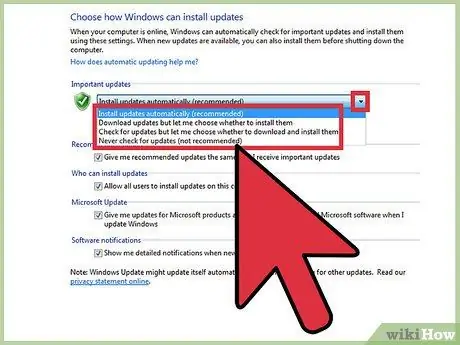 Tắt Windows Update trong Windows 7 Bước 5