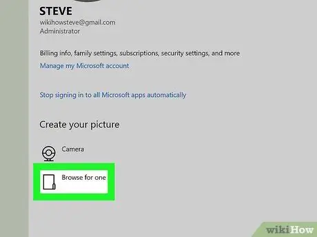 Elimina un'immagine dell'account utente in Windows 10 Passaggio 4