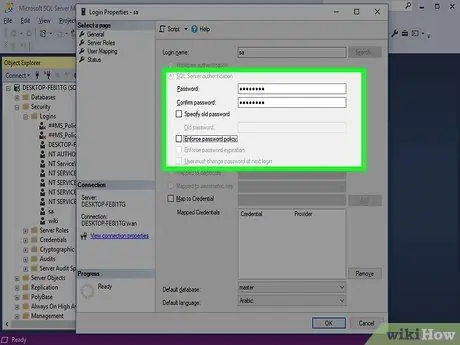SA parolini Sql Serverda tiklash 31 -qadam