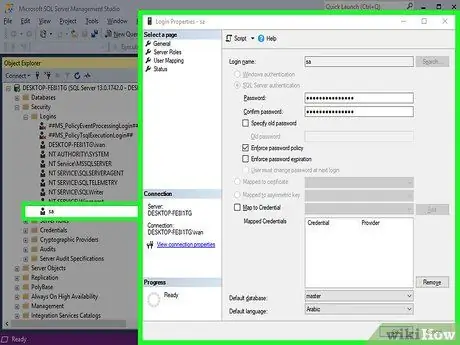 Reset SA Password in Sql Server Step 9