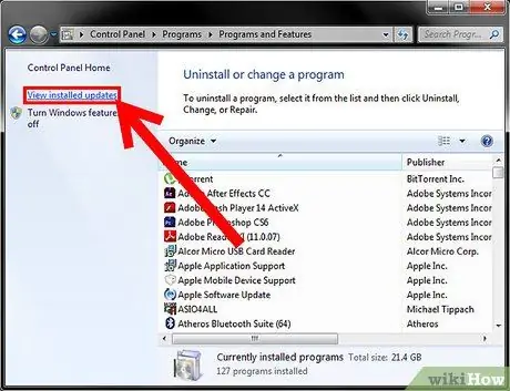 Désinstaller Internet Explorer 11 pour Windows 7 Étape 3