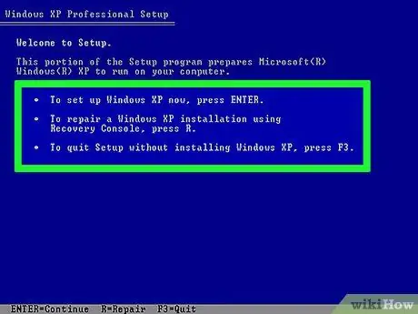 Windows XP'yi Önyükleme CD'sinden Onarın Adım 5