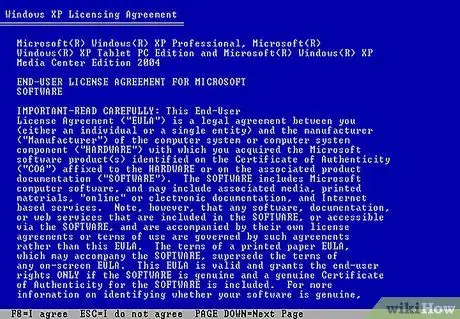 Oprava systému Windows XP ze spouštěcího disku CD Krok 6