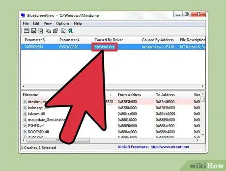 Pročitajte datoteke ispisa 7. korak