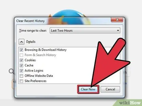 Supprimez vos pistes d'historique d'utilisation dans Windows Step 7