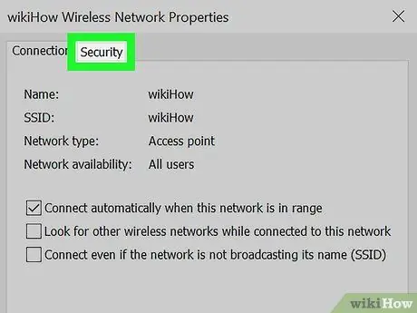 Pronađite svoju WiFi lozinku na Windows -u Korak 9