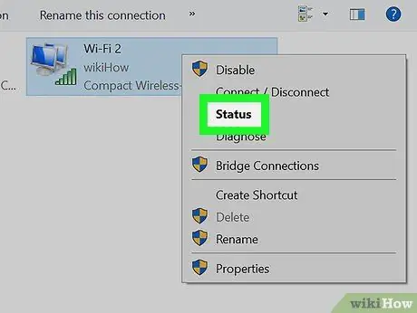 ابحث عن كلمة مرور WiFi في Windows الخطوة 7