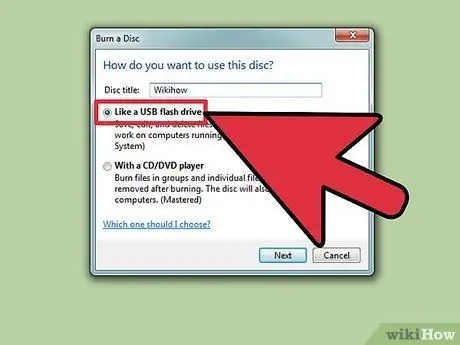 Burn a DVD in Windows 7 Step 4