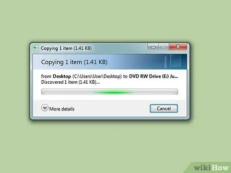 Brand een dvd in Windows 7 Stap 6