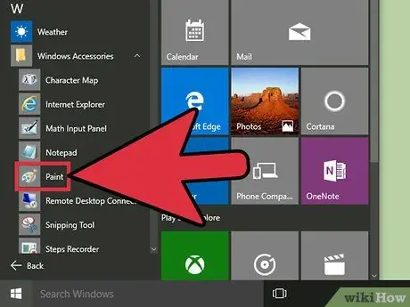 Åpne Microsoft Paint Step 5