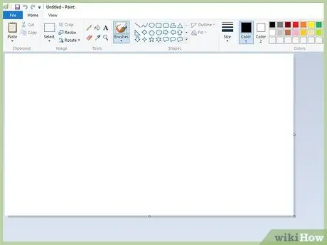 Отворете Microsoft Paint Стъпка 9