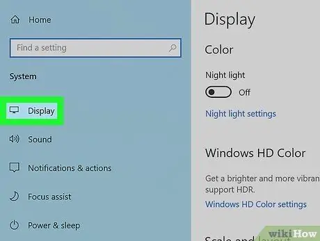 Regola la luminosità dello schermo in Windows 10 Passaggio 6