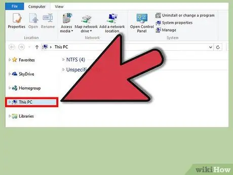 ไปที่คอมพิวเตอร์ของฉันใน Windows 8 ขั้นตอนที่ 2