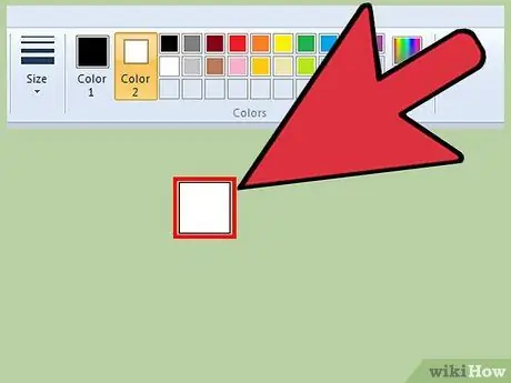 Windows 7 ноутбукінде MS Paint -те өшіргішті үлкенірек ету 7 -қадам