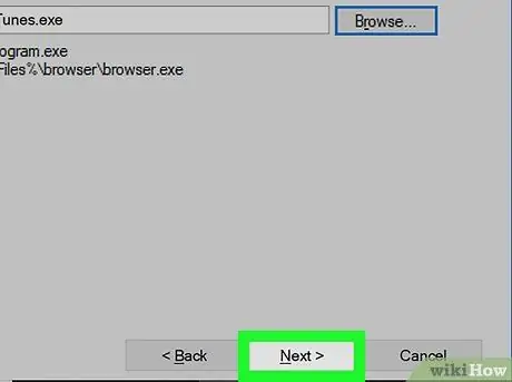 Windows Firewall менен программаны бөгөттөө 12 -кадам