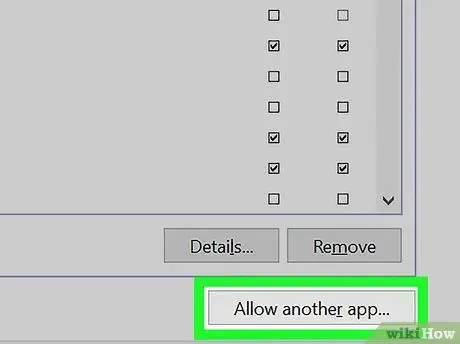 Bloker et program med Windows Firewall Trin 20