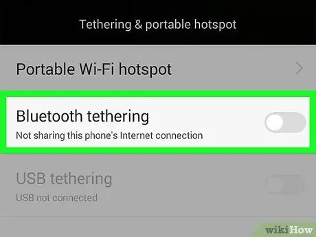 Tethering cez Bluetooth v systéme Android, krok 13