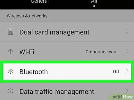 Tether Bluetooth -on keresztül az Android 2. lépésében