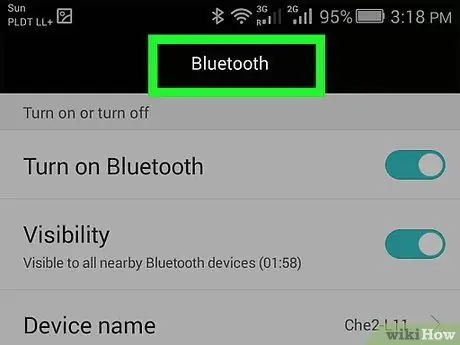 Android 5 -də Bluetooth vasitəsilə bağlayın