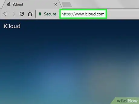 Достъп до iCloud Стъпка 1