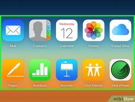 Accediu al pas 3 d'iCloud