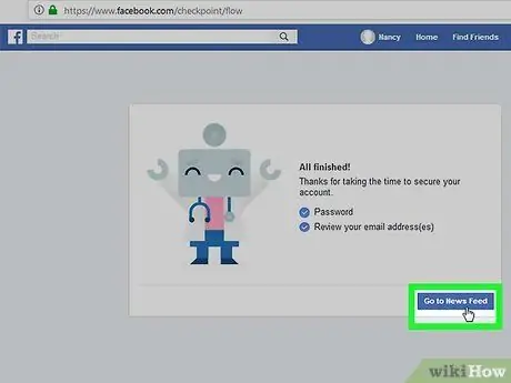 Recuperar una cuenta de Facebook pirateada Paso 39