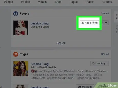 8 veiksmas: pridėkite draugų „Facebook“